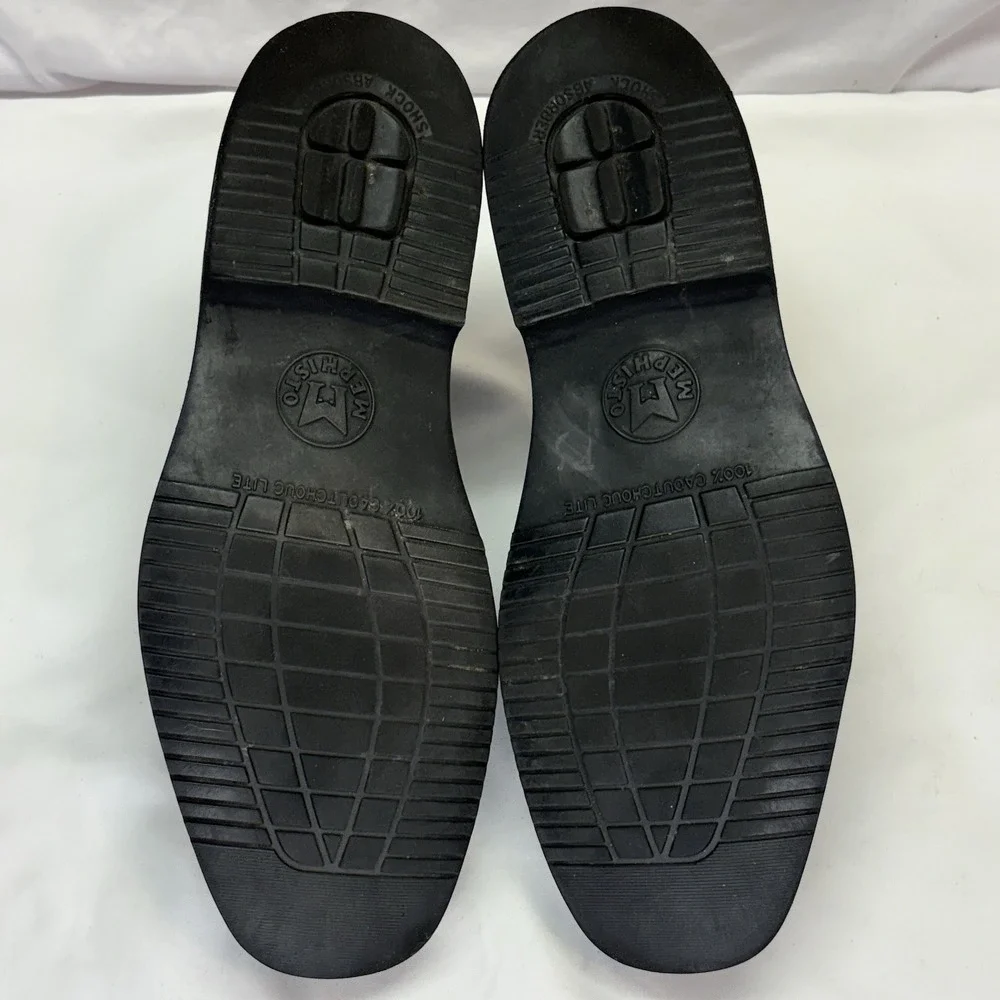 Mephisto‎ Mens Phoebus US 10 Leather Goodyear Welt Comfort Dress Shoes Air Relax